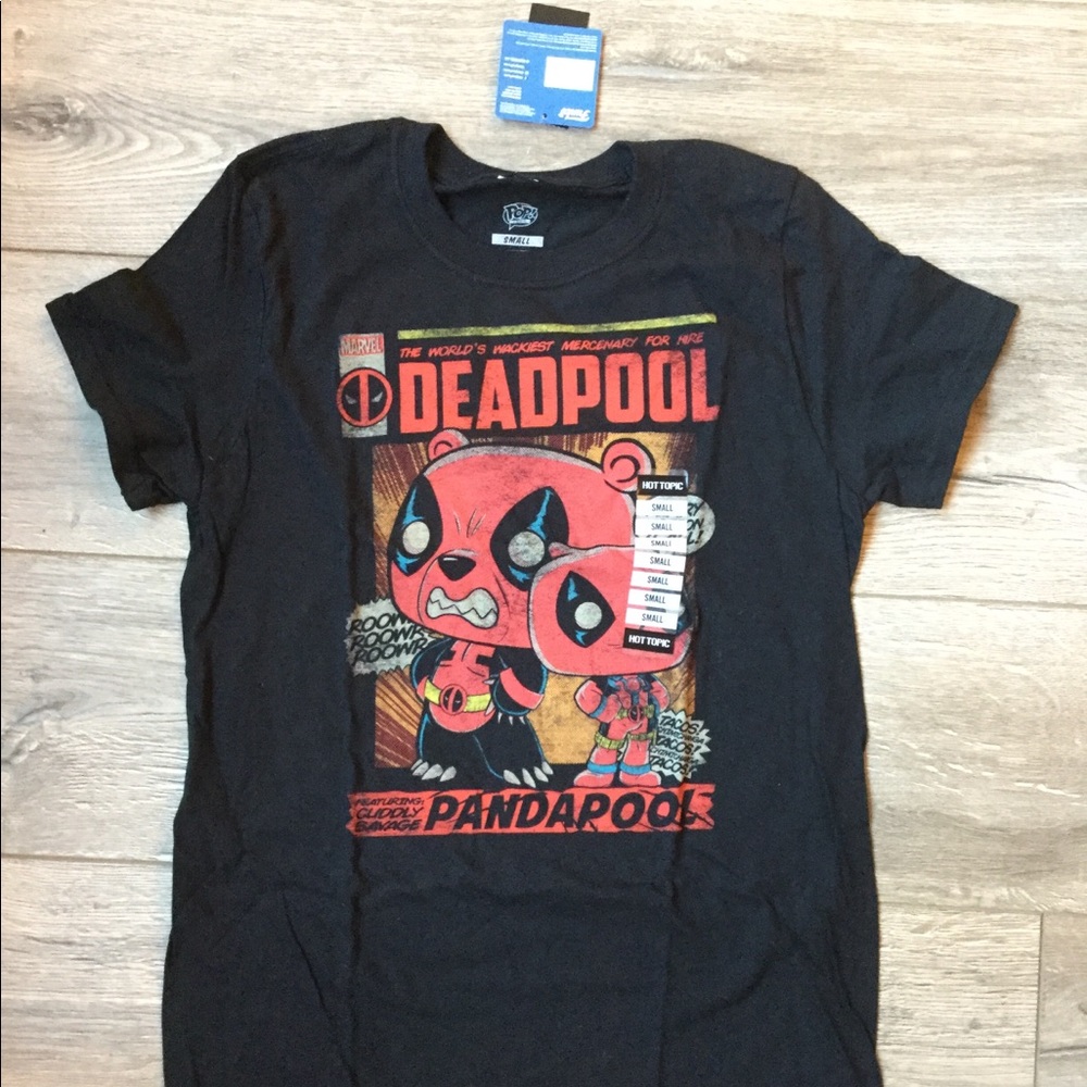 DEADPOOL PANDAPOOL TEE AND PANDAPOOL POP